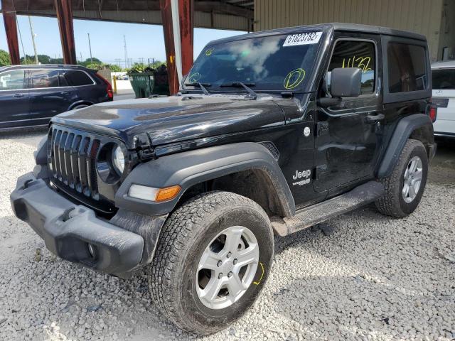 1C4GJXAG1LW218465 - 2020 JEEP WRANGLER S 黑色 照片 2