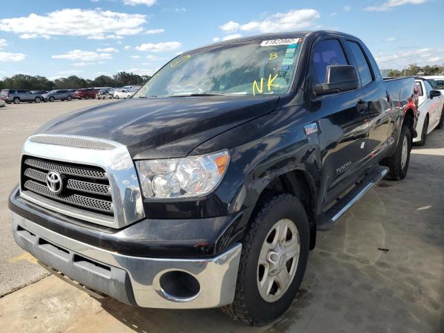 5TFRV54137X027879 - 2007 TOYOTA TUNDRA DOU BLACK photo 2