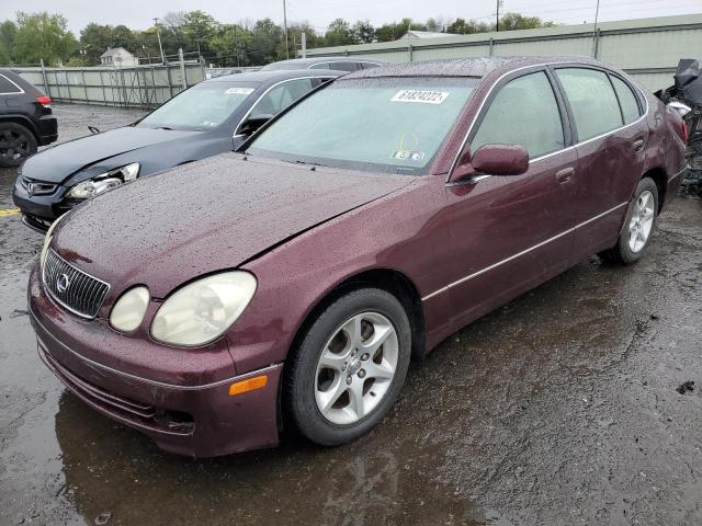 JT8BD69S950206573 - 2005 LEXUS GS 300 MAROON photo 2