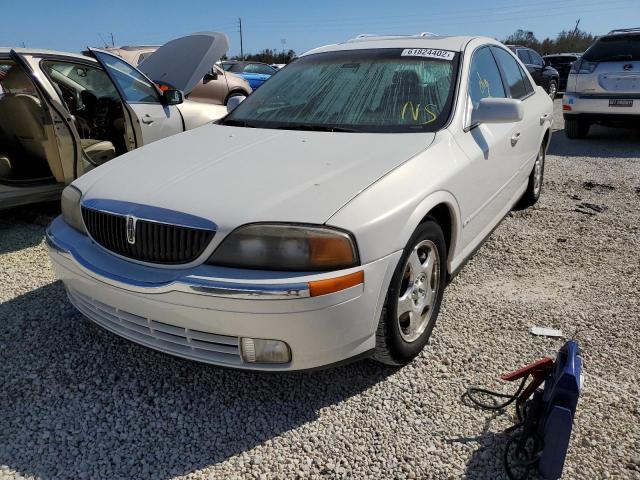 1LNHM87A0YY753721 - 2000 LINCOLN LS WHITE photo 2