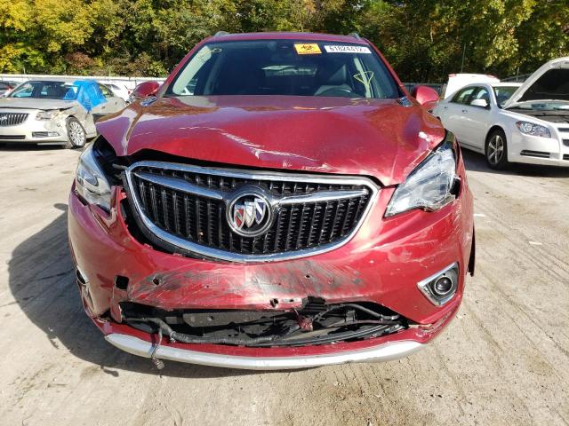 LRBFX3SX3KD019833 - 2019 BUICK ENVISION P RED photo 9