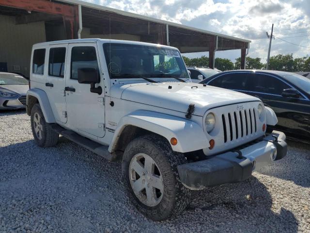 1C4BJWEG4CL179774 - 2012 JEEP WRANGLER U WHITE photo 1