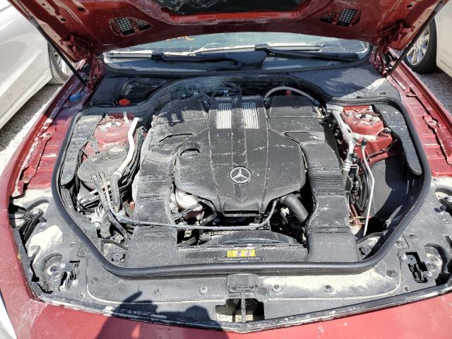 WDDJK6GA5KF055954 - 2019 MERCEDES-BENZ SL 450 RED photo 7