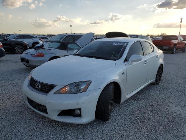 JTHBP262085002952 - 2008 LEXUS IS-F WHITE photo 2