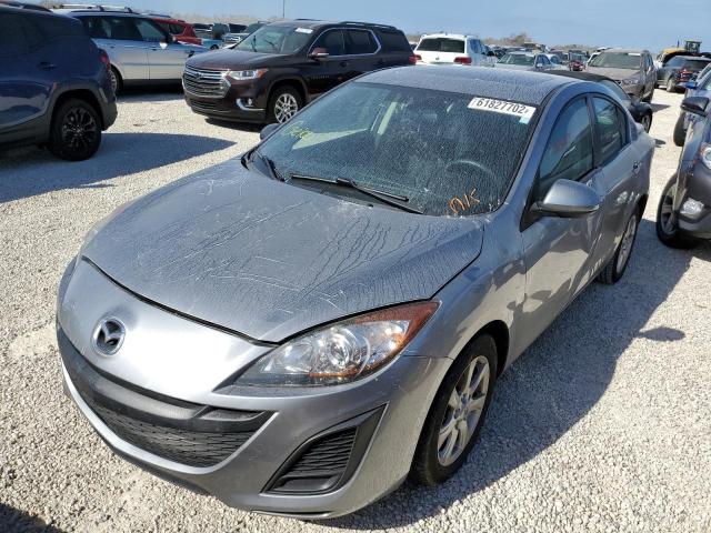 JM1BL1VF2B1486990 - 2011 MAZDA 3 I SILVER photo 2