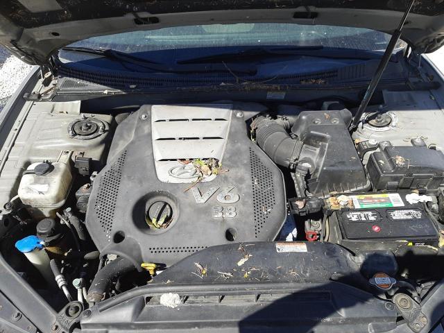 KMHFC46F58A333641 - 2008 HYUNDAI AZERA SE SILVER photo 7