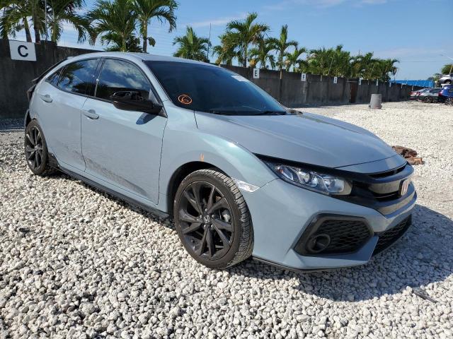 SHHFK7H45JU210776 - 2018 HONDA CIVIC SPOR 蓝色 照片 1