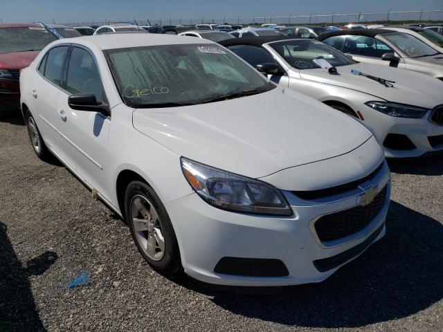 1G11B5SL7FF240888 - 2015 CHEVROLET MALIBU LS WHITE photo 1