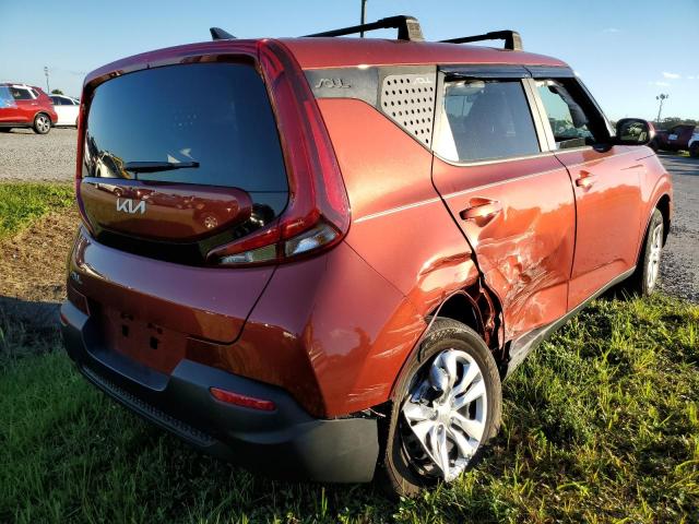 KNDJ23AU8N7810704 - 2022 KIA SOUL LX BURGUNDY photo 4