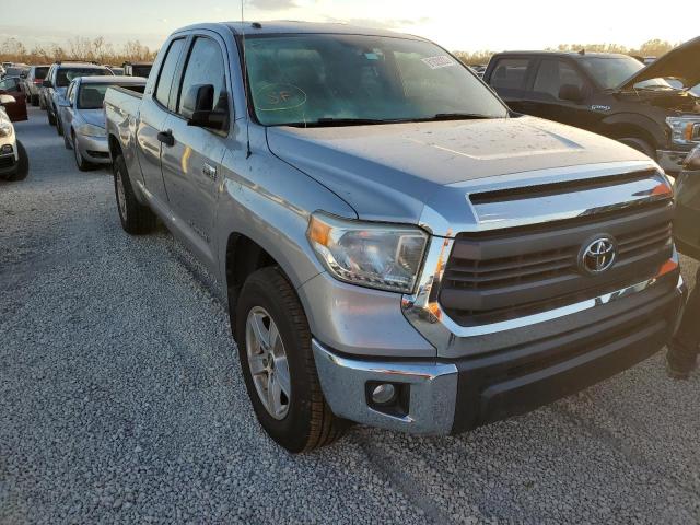 5TFRY5F11FX174916 - 2015 TOYOTA TUNDRA DOU SILVER photo 1