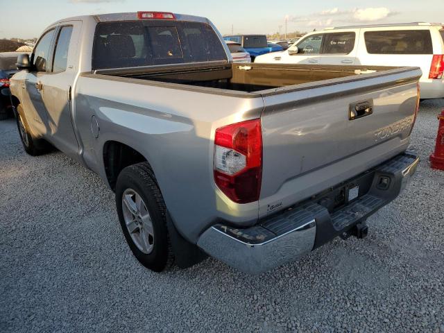 5TFRY5F11FX174916 - 2015 TOYOTA TUNDRA DOU SILVER photo 3