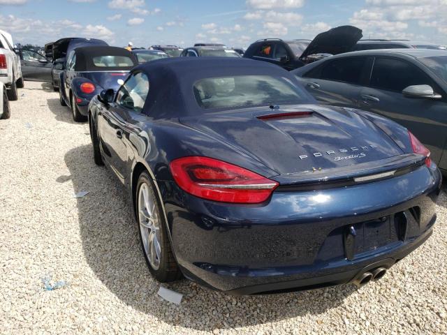 WP0CB2A80ES140147 - 2014 PORSCHE BOXSTER S BLUE photo 3