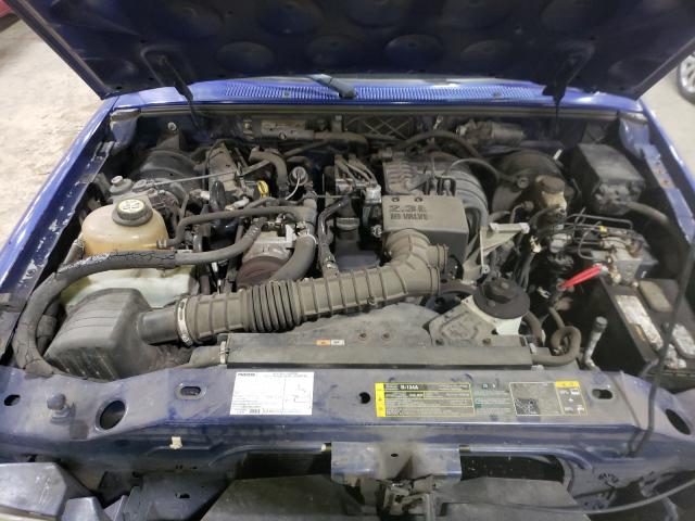 4F4YR16D74TM10198 - 2004 MAZDA B2300 CAB BLUE photo 7