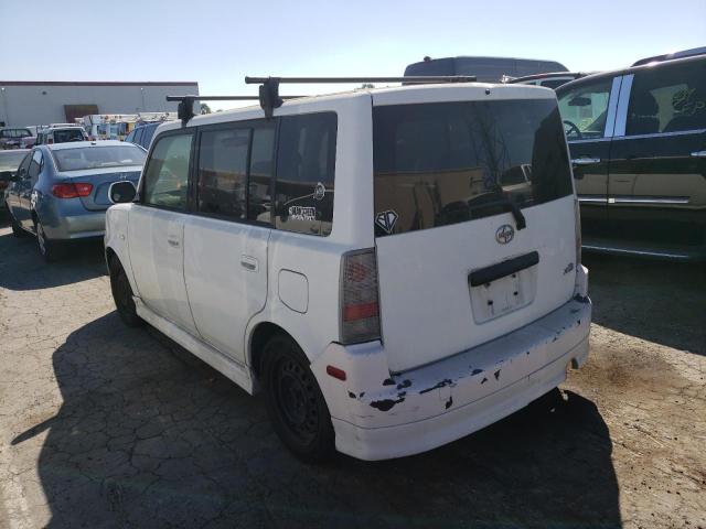 JTLKT324750177433 - 2005 TOYOTA SCION XB Weiß Foto 3