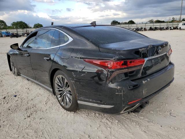 JTHG5LFF2M5014566 - 2021 LEXUS LS 500 BLACK photo 3