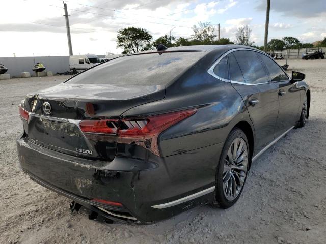 JTHG5LFF2M5014566 - 2021 LEXUS LS 500 BLACK photo 4