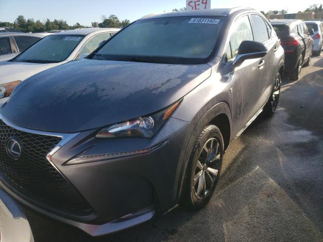 JTJYARBZ5G2032602 - 2016 LEXUS NX 200T BA GRAY photo 2