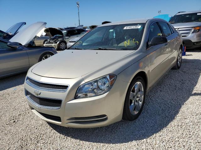 1G1ZG57B09F228140 - 2009 CHEVROLET MALIBU LS TAN photo 2