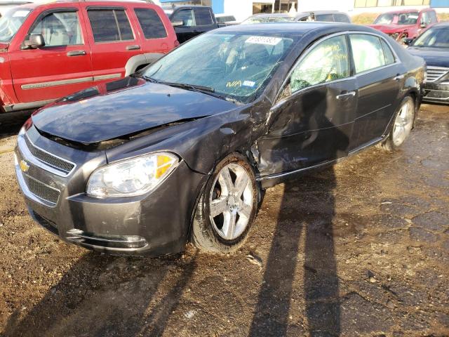 1G1ZC5E07CF254206 - 2012 CHEVROLET MALIBU 1LT ნაცრისფერი ფოტო 2