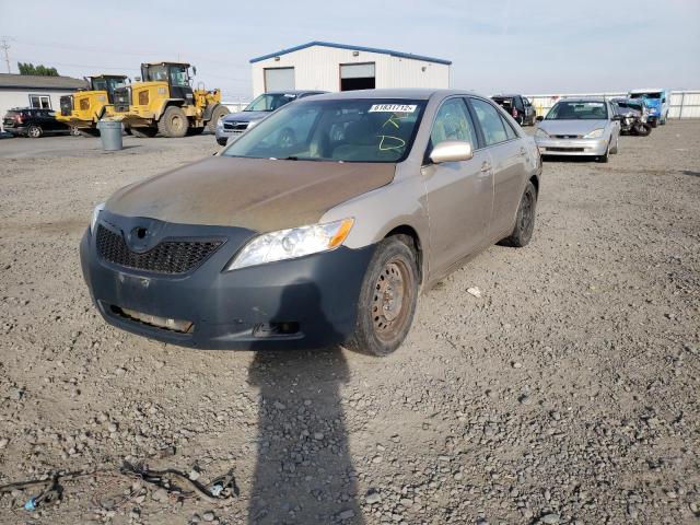 4T1BE46K77U056185 - 2007 TOYOTA CAMRY CE TAN photo 2