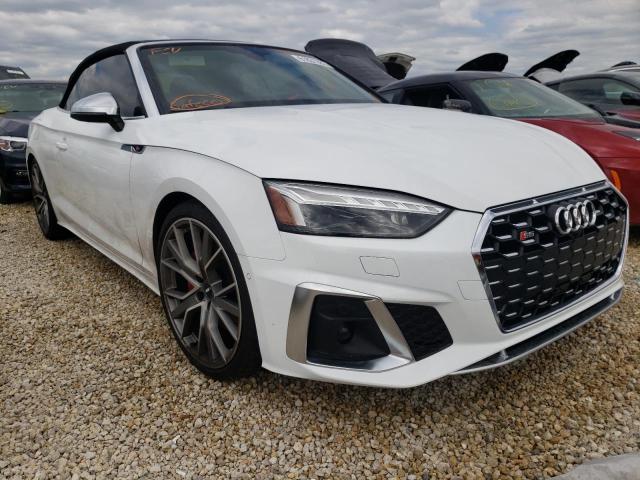 WAUY4GF57LN004487 - 2020 AUDI S5 PRESTIG WHITE photo 1