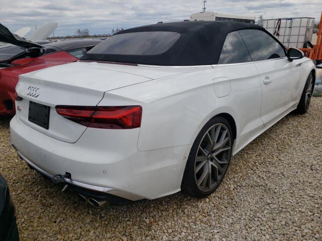 WAUY4GF57LN004487 - 2020 AUDI S5 PRESTIG WHITE photo 4