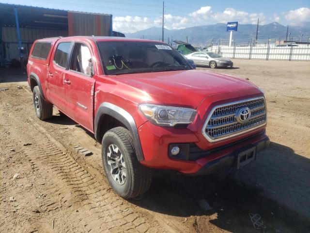 3TMDZ5BN6GM002887 - 2016 TOYOTA TACOMA DOU 红色 照片 1