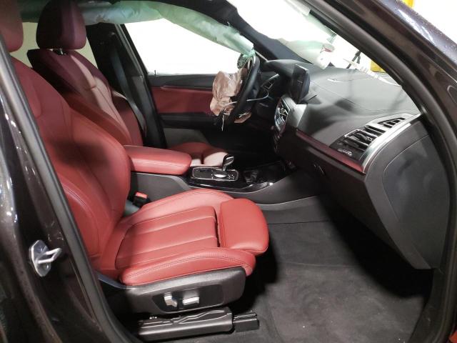 5UX83DP02N9L72979 - 2022 BMW X3 XDRIVEM გრაფიტი ფოტო 5