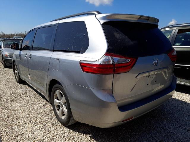 5TDKK3DC8FS552442 - 2015 TOYOTA SIENNA LE SILVER photo 3