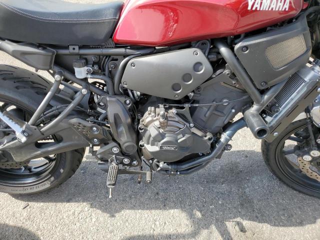 JYARM21Y6JA000247 - 2018 YAMAHA XSR700 C BURGUNDY photo 7