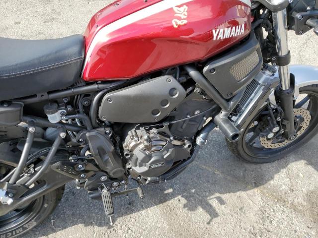 JYARM21Y6JA000247 - 2018 YAMAHA XSR700 C BURGUNDY photo 9