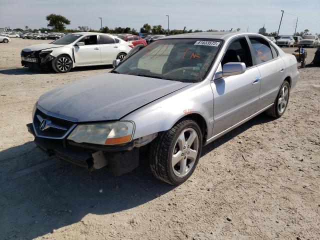 19UUA569X3A025568 - 2003 ACURA 3.2TL TYPE SILVER photo 2