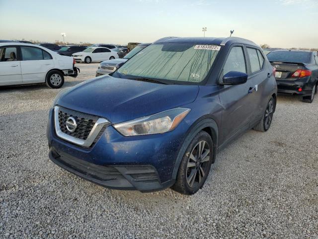 3N1CP5CU3JL514498 - 2018 NISSAN KICKS S BLUE photo 2