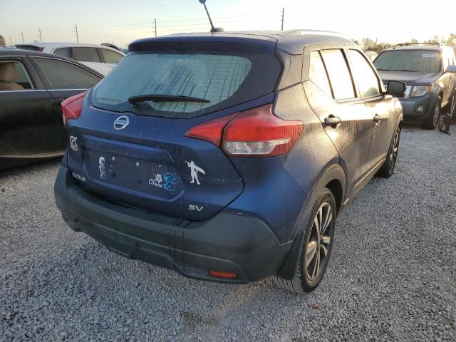 3N1CP5CU3JL514498 - 2018 NISSAN KICKS S BLUE photo 4