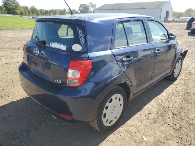 JTKKU10488J009212 - 2008 SCION XD BLUE photo 4