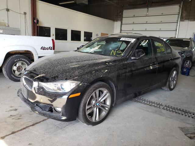 WBA3B9G58DNP39491 - 2013 BMW 335 XI BLACK photo 2