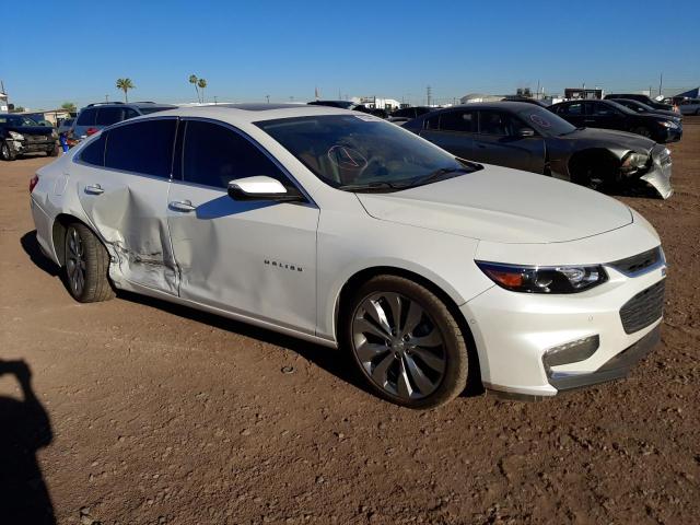 1G1ZH5SX3GF242319 - 2016 CHEVROLET MALIBU PRE WHITE photo 1