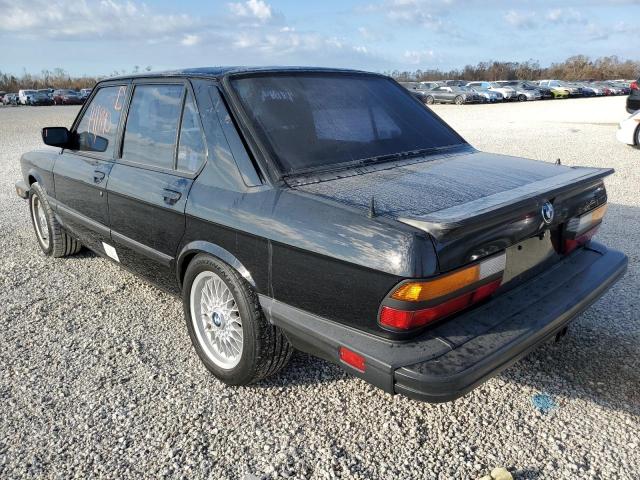 WBSDC9301J2875062 - 1988 BMW M5 BLACK photo 3