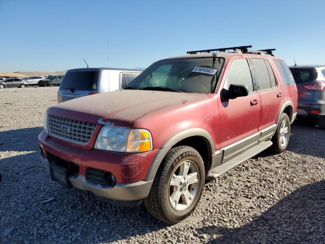 1FMDU84W63ZB42318 - 2003 FORD EXPLORER E RED photo 2