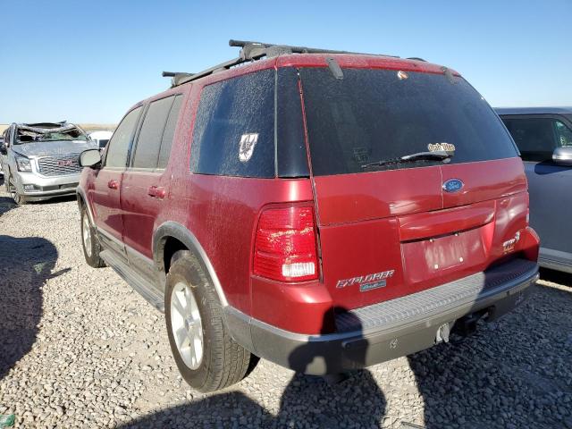 1FMDU84W63ZB42318 - 2003 FORD EXPLORER E RED photo 3