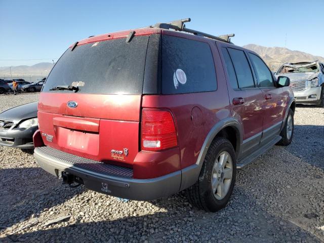 1FMDU84W63ZB42318 - 2003 FORD EXPLORER E RED photo 4