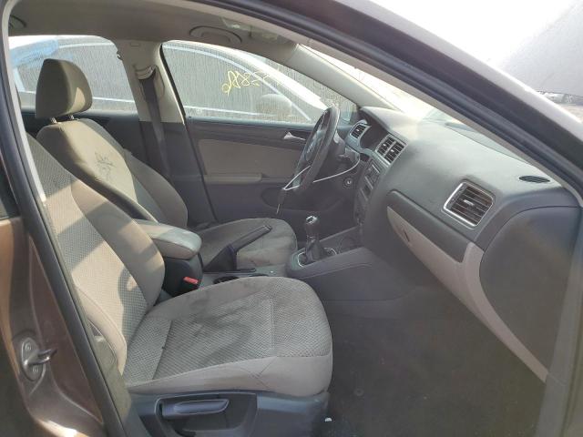 3VW1K7AJ2DM431888 - 2013 VOLKSWAGEN JETTA BASE BROWN photo 5