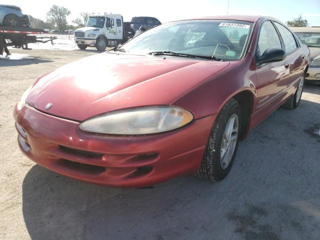 2B3HD46R0YH364867 - 2000 DODGE INTREPID RED photo 2