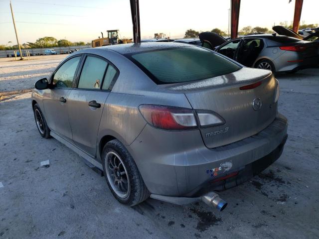 JM1BL1SG6A1199311 - 2010 MAZDA 3 I SILVER photo 3