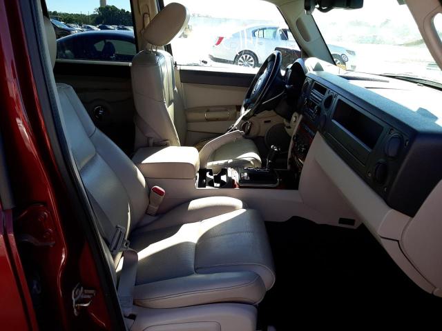 1J8HG58N16C368974 - 2006 JEEP COMMANDER მუქწითელი ფოტო 5