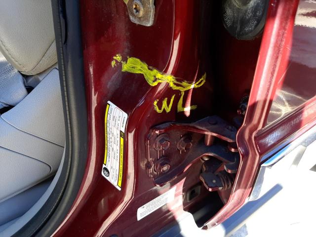 1J8HG58N16C368974 - 2006 JEEP COMMANDER მუქწითელი ფოტო 9