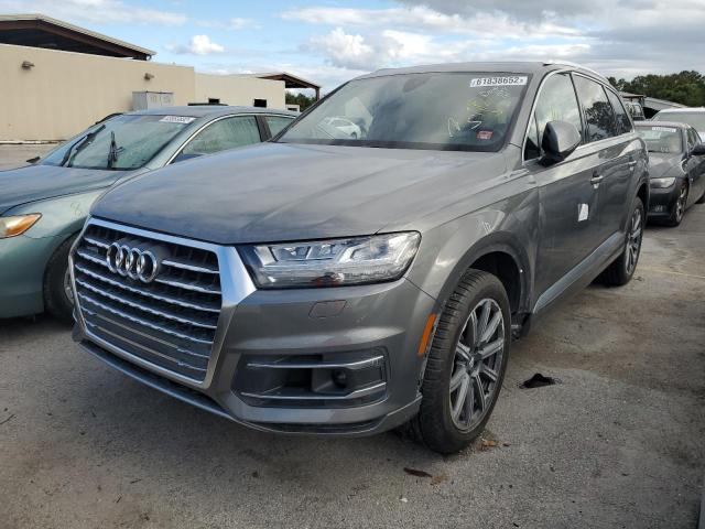 WA1VAAF74JD023699 - 2018 AUDI Q7 PRESTIG GRAY photo 2