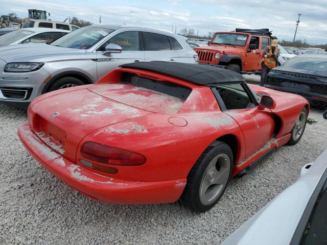 1B3BR65E0RV102115 - 1994 DODGE VIPER RT-1 RED photo 4