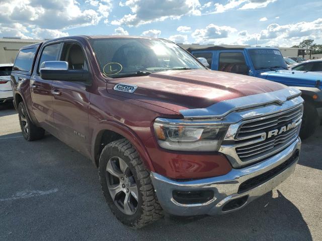 1C6RREJT6KN523104 - 2019 RAM 1500 LARAM BURGUNDY photo 1