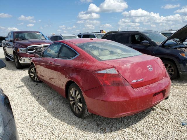 1HGCS12878A003565 - 2008 HONDA ACCORD EXL RED photo 3